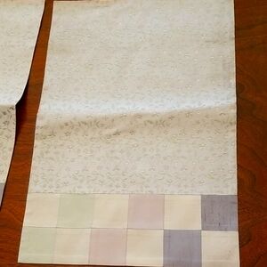 EMPORER Vintage 80s Silk Blend Placemat Set Of 6